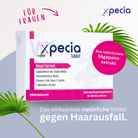 Xpecia gegen Haarausfall bei Frauen